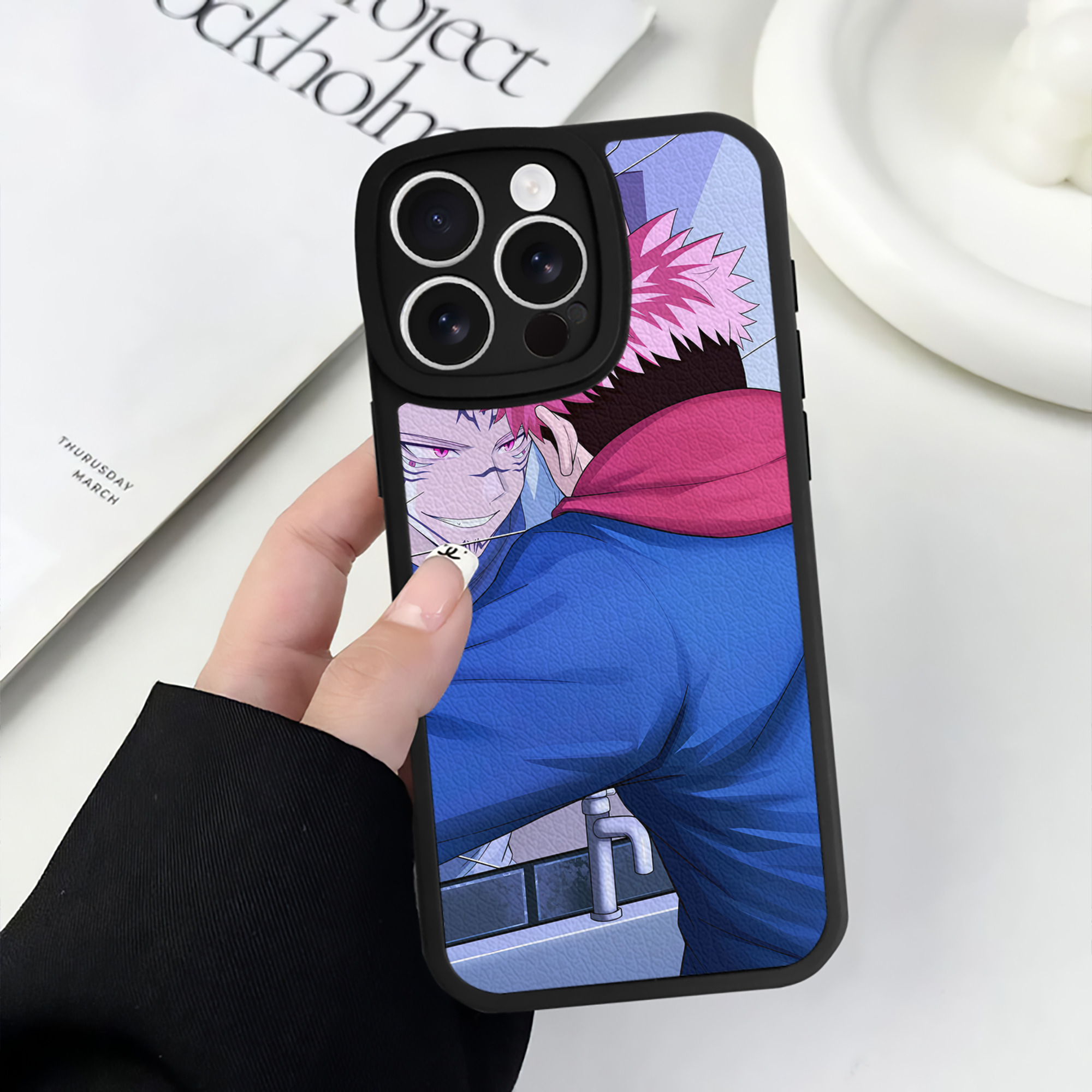 （画像用） SPY×FAMILY间谍家家酒 【iPhone 16シリーズ対応】シリコンスマホケース（レザー調） 材質：シリコン